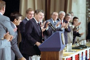Ronald Reagan Speaking 3/30/1981