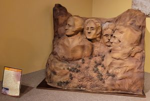 A Chocolate Mount Rushmore