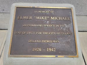Elmer Michael monument detail