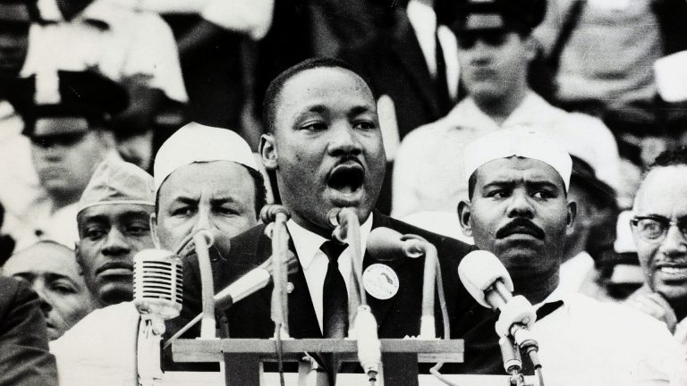 Martin Luther King, Jr. speaking in Washington, D.C.