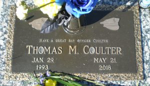 Thomas Coulter headstone Courtesy Findagrave