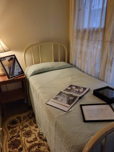 Lee Harvey Oswald's bed located at the Oswald Rooming House Museum in Dallas, TX. 