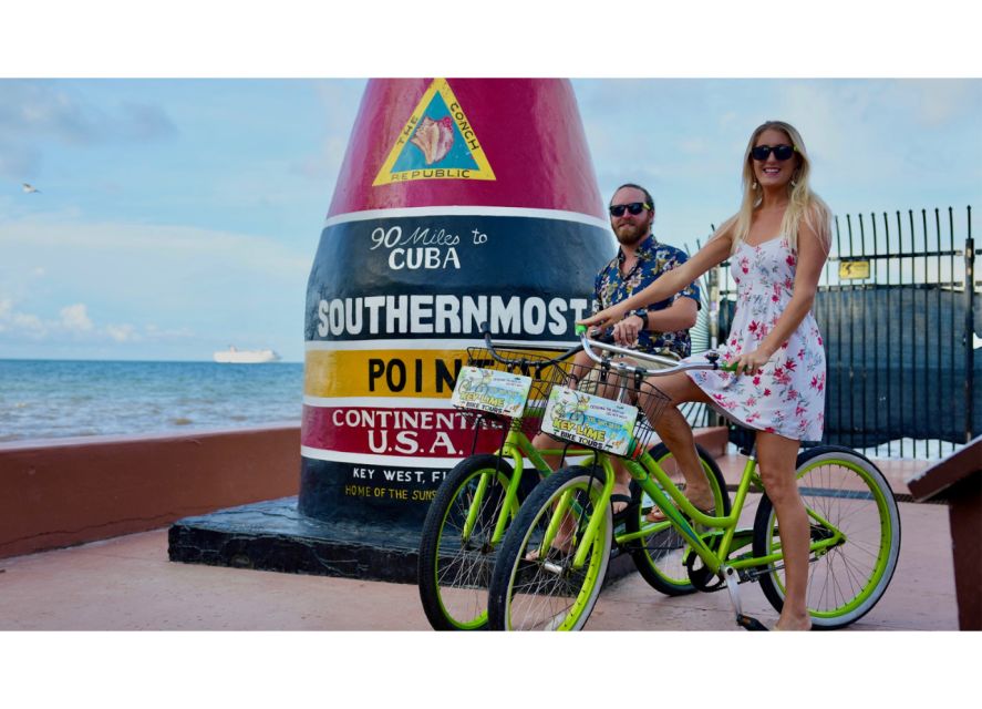 Key Lime Bike Tours, a 3 hour guided bike tour highlighting the best Key West has to offer. Close out your tour with a slice of key lime pie! Click the image for more details and to book your tour. 