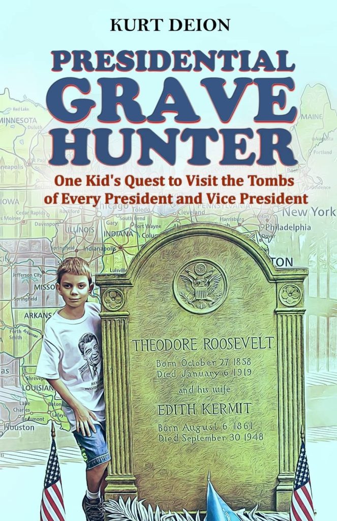 In this history-driven memoir, Deion reconstructs his decade-long, cross-country quest and analyzes the evolution of his perspective on the commanders-in-chief and what it means to visit a cemetery. Click the photo to purchase your copy.Find the burial sites of United States Presidents in this interesting book. 