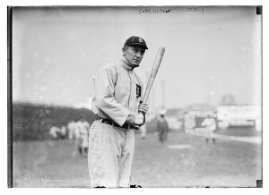 Ty Cobb--courtesy Library of Congress