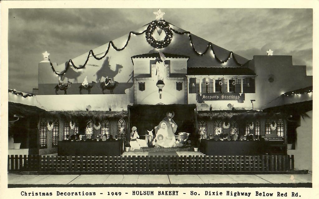Holsum Bakery 1949 Christmas Display Holsum Bakery A Beloved South Miami Holiday Tradition. 
