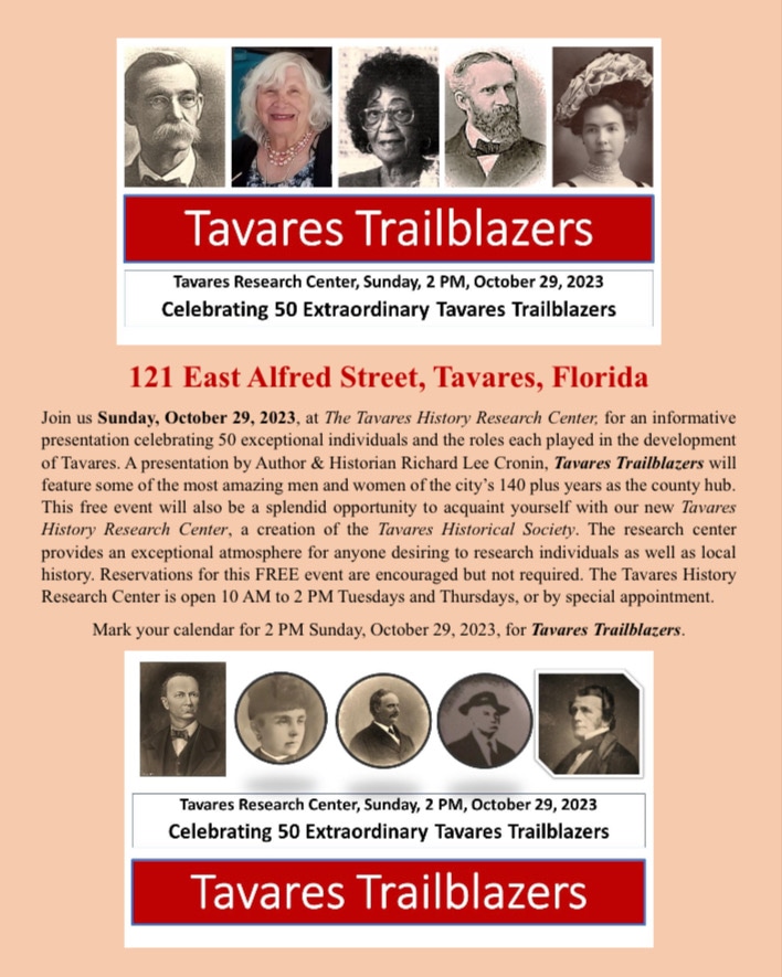 Tavares Trailblazer October 29, 203