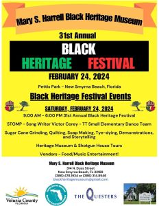 31st Annual Black Heritage Festival New Smyrna Beach