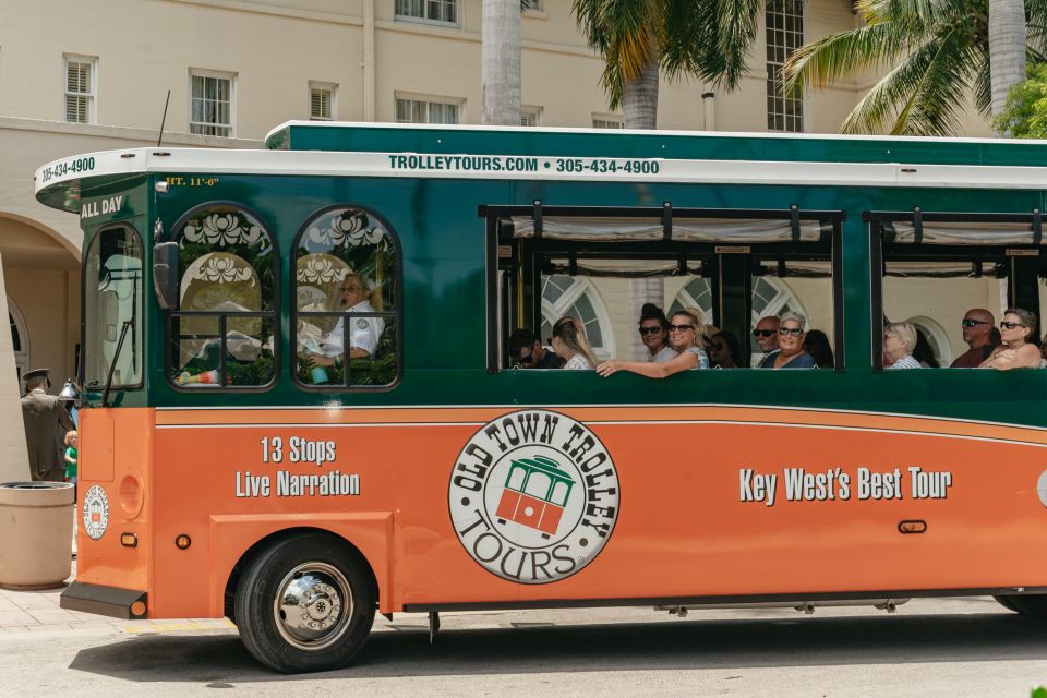 Key West 13 stop hop on hop off trolley tour. Click to book tickets. 