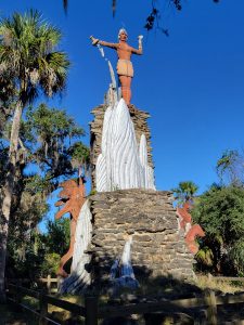 Chief Tomokie located at Tomoka State Park Nocoroco Florida Historic Marker