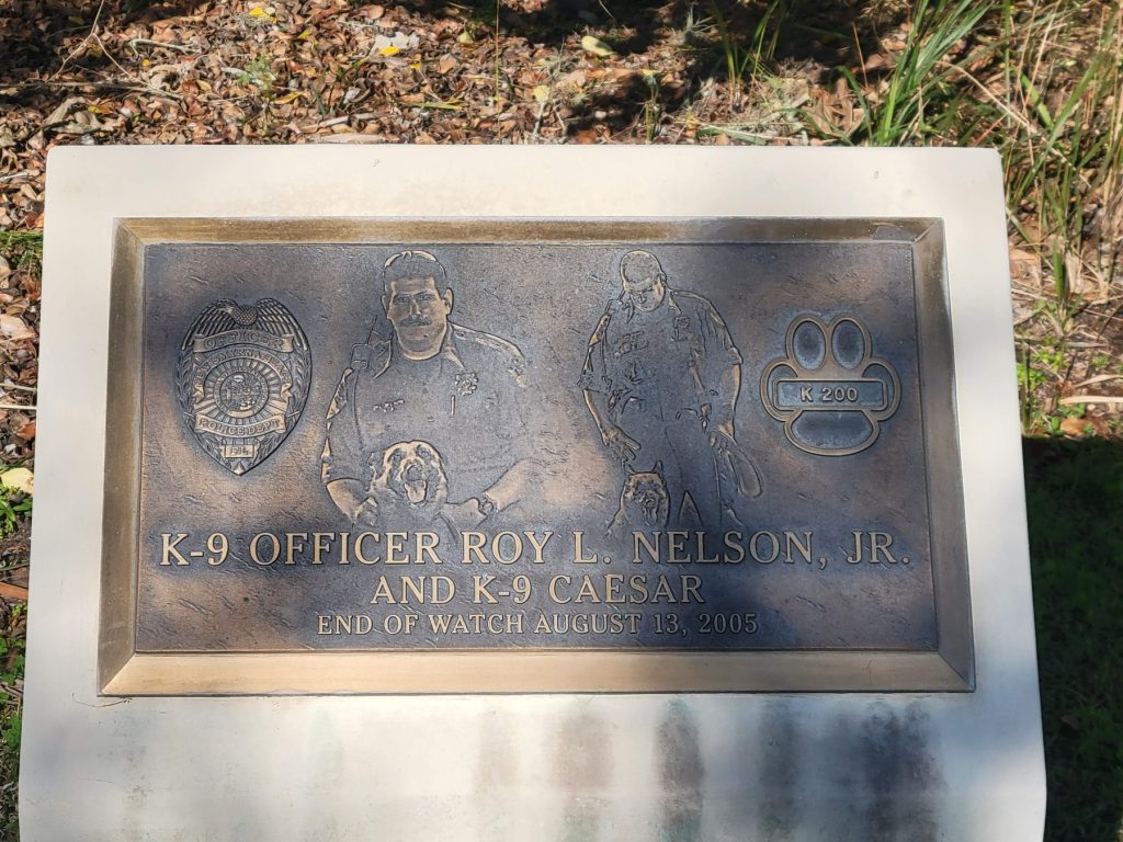 Roy Nelson New Smyrna Beach Police Officer In Memory