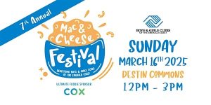 Destin Mac and Cheese Festival March 16, 2025