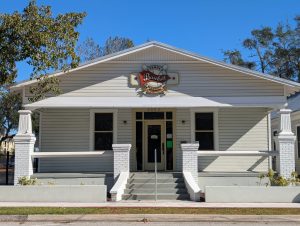 Tampa Baseball Museum building exterior Ybor City neighborhood