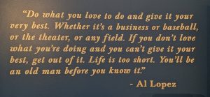 Al Lopez Quote.