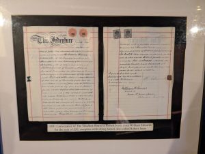 Smallest House in Great Britain bill of sale