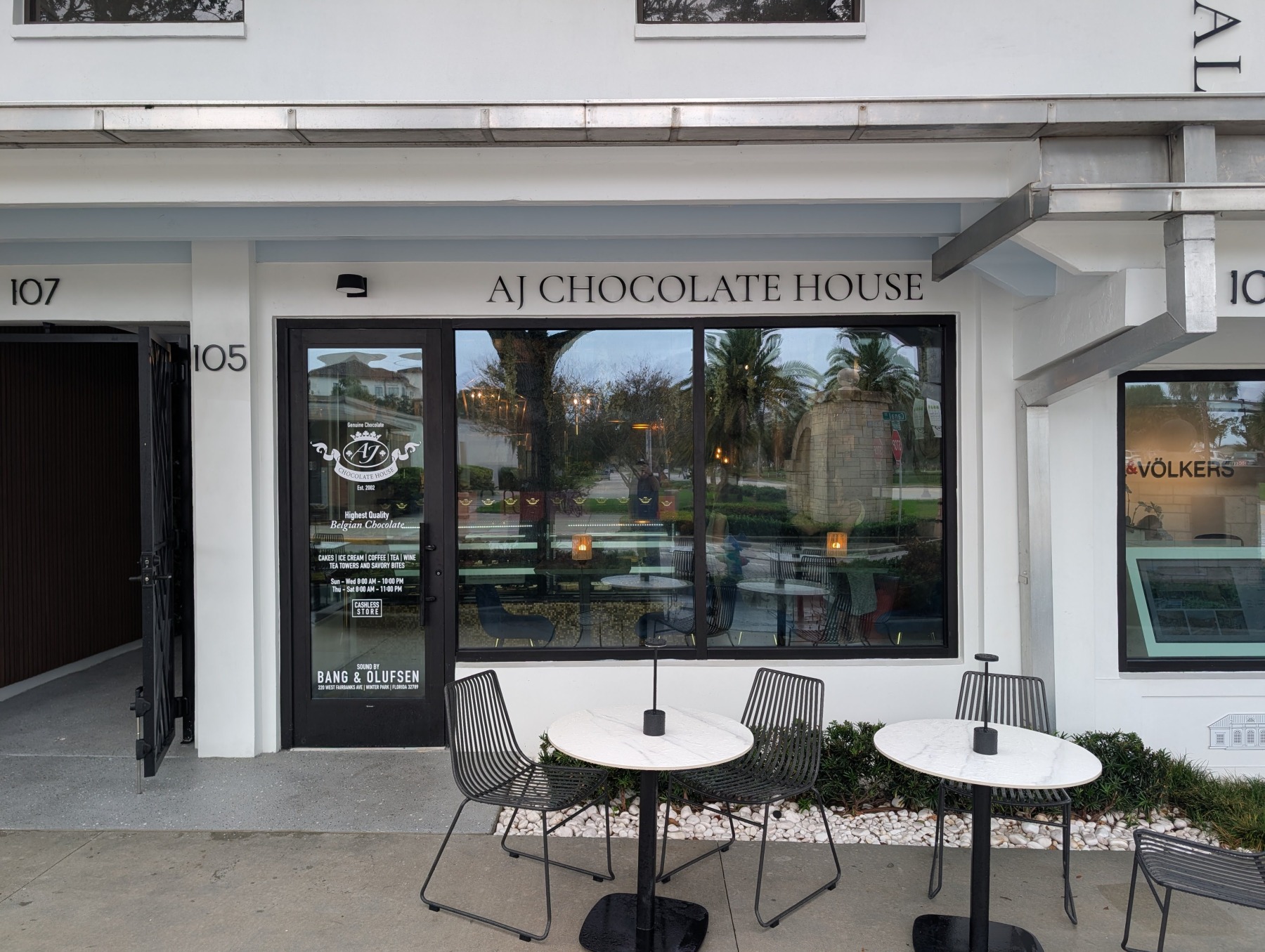 AJ Chocolate House Canal Street New Smyrna Beach