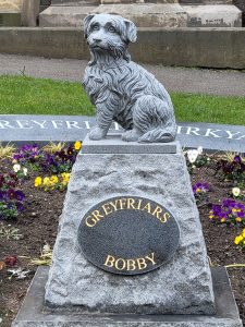 Greyfriars Bobby, Edinburgh, Scotland. Photo by author