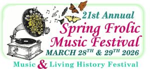 Barberville Pioneer Settlement Spring Frolic March 28 & 29, 2026