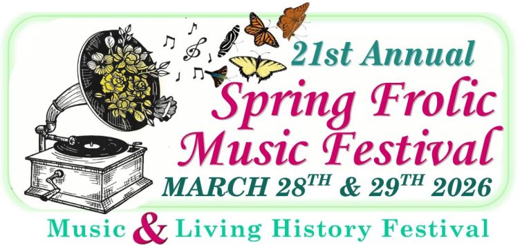 Barberville Pioneer Settlement Spring Frolic March 28 & 29, 2026