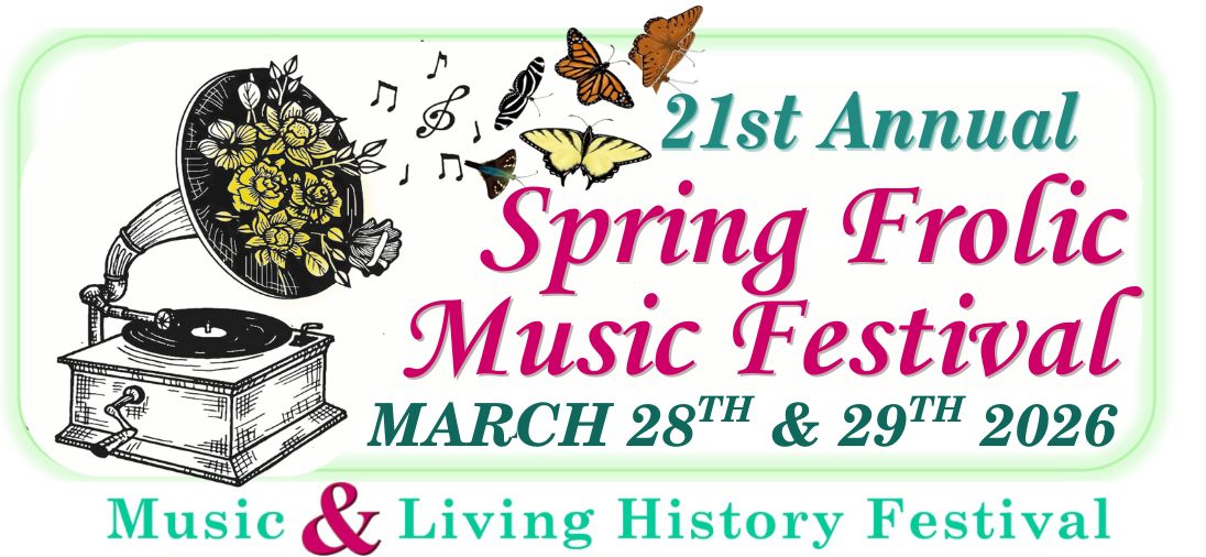 Barberville Pioneer Settlement Spring Frolic March 28 & 29, 2026